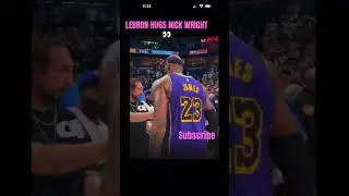 #LEBRON HUGS #NICKWRIGHT AMID #STEVENASMITH DEBACLE. #FirstTake #NBADrama #LeBronNickMoment #nba2025