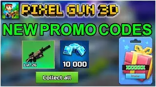 PIXEL GUN 3D PROMO CODES 2023 - PIXEL GUN 3D CODES 2023