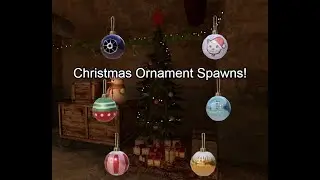 All Christmas Ornament Spawns!