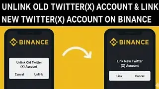Как удалить старый аккаунт Twitter из Binance и добавить новый аккаунт Twitter на Binance?