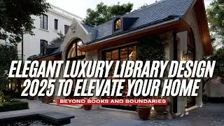 Elegant Luxury Library Design 2025 to Elevate Your Home Beyond Books and Boundaries
