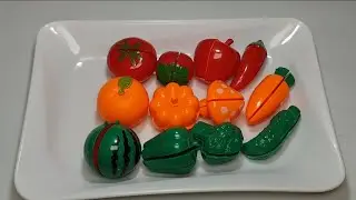 Satisfying ASMR Videos || of Cutting Red, Orange, and Green Fruits and Vegetables