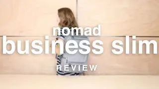 Обзор рюкзака для ноутбука Nomad Business Slim 15