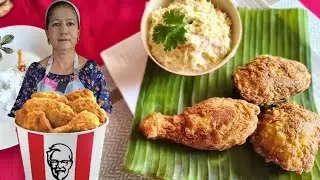 LA RECETA SECRETA DEL POLLO Y ENSALADA KFC - SABORES MAR Y SOL