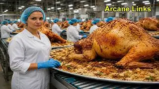 Inside a Modern American Factory | Giant Camel Biryani Production