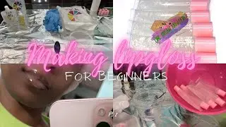How to make lipgloss! Pt 2 | For beginners | NO PIGMENT