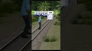 funny Train vfx magic video #shorts