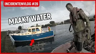 Boot maakt water, woningbrand | Brandweervloggers Rick & Richard | Incidentenvlog #26