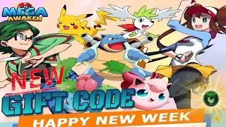Mega Awaken - Weekly Gift Code 🎁 #1 New Pokemon Private Server/ Instant VIP5🔥Pokemon 3D Graphics