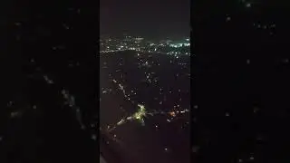 Full Landing video with working of reverse thrust in A320