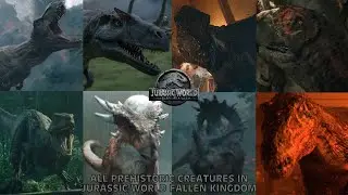 All Prehistoric Creatures In Jurassic World Fallen Kingdom