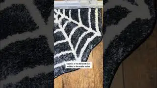 Elevate Your Home with a Charming Spider Web Rug Just in Time for Halloween!