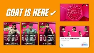 Barcelona Iconic Moment Trick Ft. Ronaldinho Pes 2021