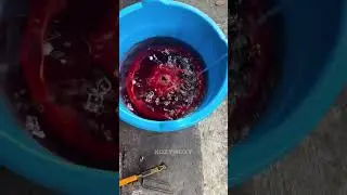 Удаление анодированного цвета #факты #технологии #автомобили