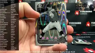 8/17/2025 2022 Bowman Draft Baseball LITE Box Random Teams Break #124