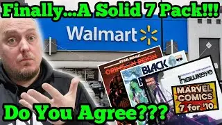 Finally...A Solid 7 Pack!!! Do You Agree??? &bull; Opening Walmart Marvel 7 Pack Of Comic Books