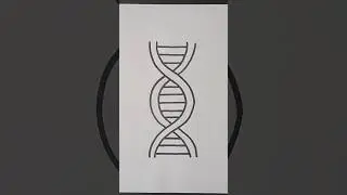 Draw DNA #dna #drawing #drawingtips