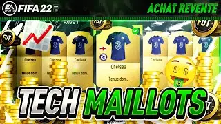 FIFA 22 ACHAT REVENTE 📈 - 300K CR&Eacute;DITS PAR JOUR 🤑 Tuto Ultimate Team