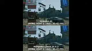 Nobara VS Manjaro | Linux Gaming Benchmarks #linuxandbenchmark #gaming #gamingonlinux