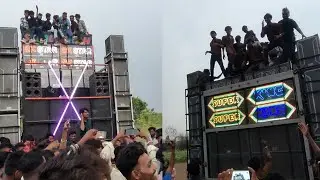 किस ने  sound गायब किया Super king vs sk Star band Full टक्कर ho gai🥵 At-almavadi(5-5-25)