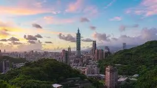 From Day to Night in the City | Quiet Travel Mood #sunset #city #explore #travel #vacation
