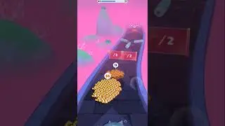 Fish Run 3d. level 93. #shorts