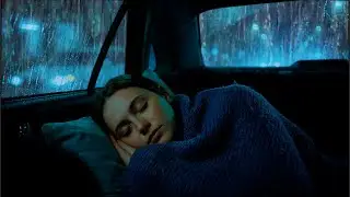 Heavy Rain and Thunder Sounds in Van 🚐 | Deep Sleep & Relaxation ASMR