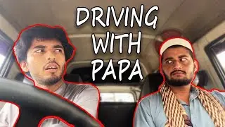 Driving With Father | Pakistani Driver | #furqi #funnyvideo