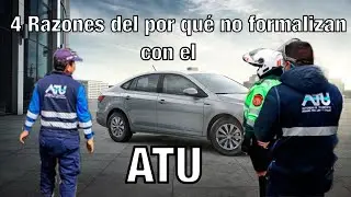 4 Razones del por qu&eacute; no FORMALIZAN con el ATU.