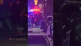 A man is wanted after the Portland Police Bureau says he shot two officers in northeast Portland.