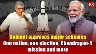 Cabinet approves major schemes: One nation, one election, Chandrayan-4 mission and more