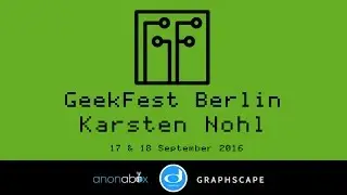 GeekFest Berlin 2016 | Karsten Nohl | SS7 Attack Update and Phone Phreaking