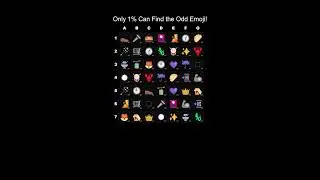 Only 1% Can Find the Odd Emoji! 🧐 | live Game Play |1001