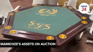 WATCH | 21 TVs, two grand pianos and more: More of MaMkhize&rsquo;s assets go under the hammer