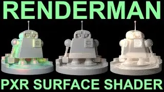 Renderman 21 PxrSurface Shader Tutorial Part 2