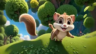 Seven Flying Squirrels Touch the Clouds | Flying Animal Song for Kids | Cloud Counting Rhyme