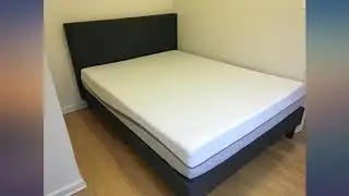 Zinus Judy Upholstered Platform Bed Frame // Mattress Foundation // Wood Slat review