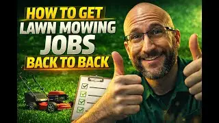 How To Get Lawn Mowing Jobs (Back To Back Jobs)