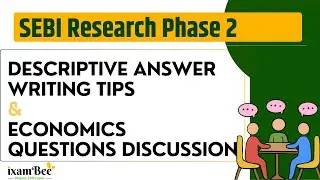 SEBI Research result out || Phase 2 descriptive answer writing tips/Economics questions discussion