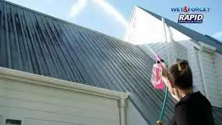 Clean Your Roof with Rapid Application by Wet & Forget