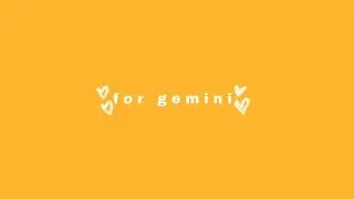 for gemini 🌻 | zodiac kpop playlist