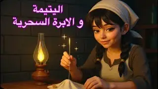قصة قبل النوم . قصة اليتيمة والابرة السحرية في مملكة أمانور |قصة باردة مع صوت المطر