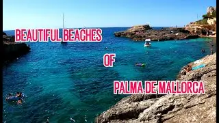 Exploring Three Beautiful Beaches on Palma de Mallorca, Spain | Covid Travel Vlog #2 | Viewin' Drew