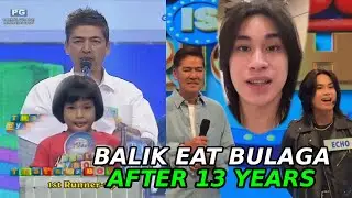 Balik Eat Bulaga After 13 Years Si That's My Boy 2013 1st Runner-Up Na Si Echo | TVJ TV5 | IK
