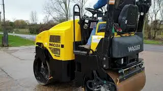 Wacker RD27-100 Roller - Working Review - diggersandtractors.com
