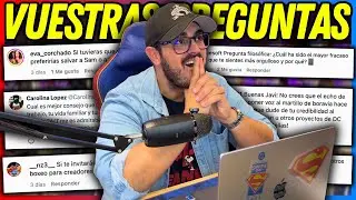 Mi mayor FRACASO, salvaría a MI PERRO o a un desconocido, qué SUPERVILLANO sería y más RESPUESTAS