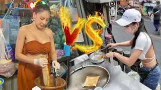 2 Most Popular Thai Lady Chefs - Who's Your Best Chef Thai Street Food