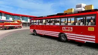 Kerala Long Route Bus | Super Fast Bus | Euro Truck Simulator 2