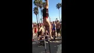 Insane Handstand Pushups - Tatted Strength v Kenneth Gallarzo 1/4