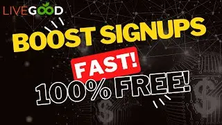 Get Signups Into LiveGood | Free Platforms I Use to Recruit for LiveGood